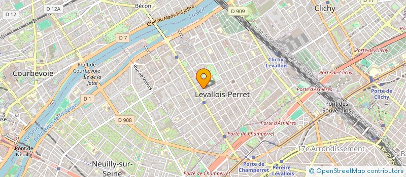 localisation de l'entreprise KATREN1 à LEVALLOIS-PERRET