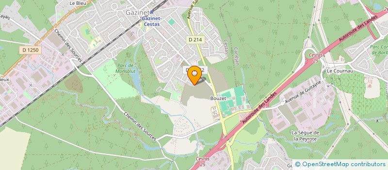 localisation de l'entreprise KATRIC  CESTAS