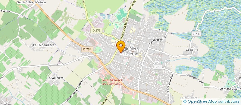 localisation de l'entreprise KATRINA  SAINT-PIERRE-D'OLERON