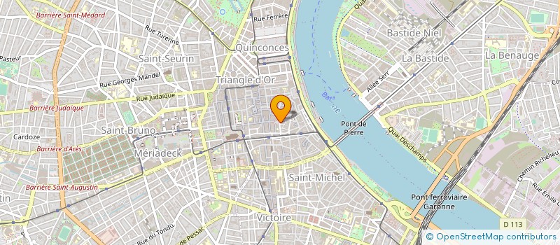 localisation de l'entreprise KATRINET à BORDEAUX