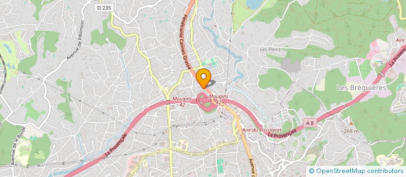 localisation de l'entreprise KATROIS  MOUGINS