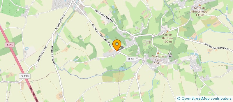 localisation de l'entreprise KATS  GODEWAERSVELDE