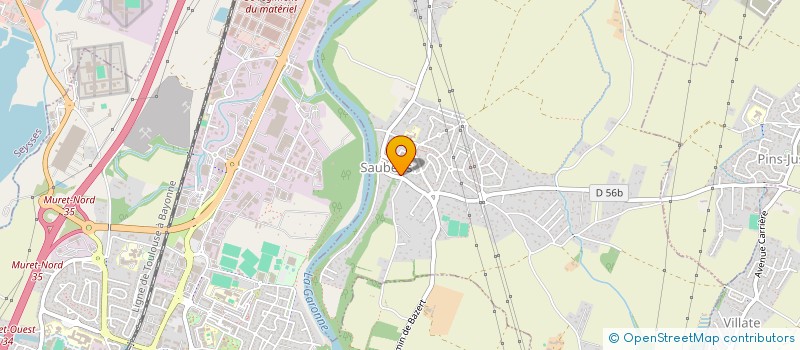 localisation de l'entreprise KATS IN LIVE  SAUBENS