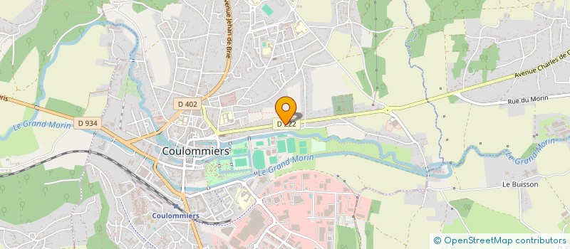 localisation de l'entreprise KATSCH HOLDING à COULOMMIERS
