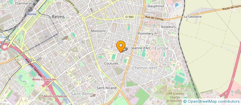 localisation de l'entreprise KATSO  REIMS