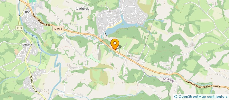 localisation de l'entreprise KATTALIN ELIZALDE IKASTEGIA  SAINT-PEE-SUR-NIVELLE