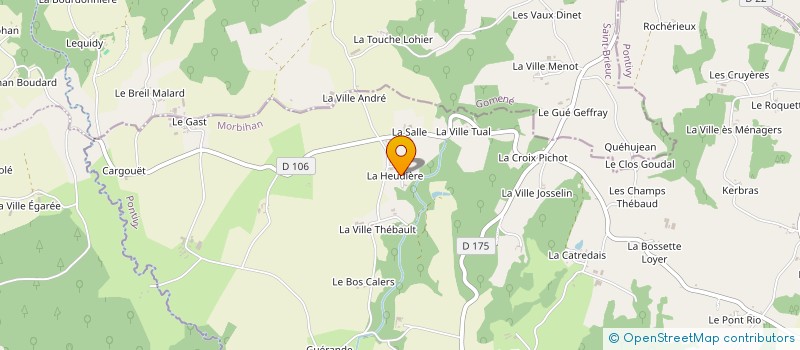 localisation de l'entreprise KATTAM  MENEAC