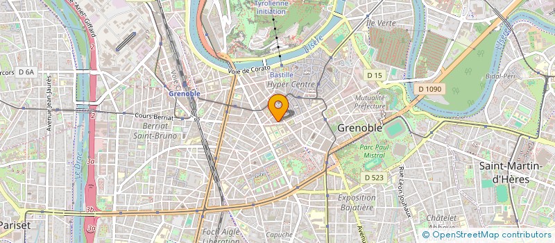 localisation de l'entreprise KATTKROGEN  GRENOBLE