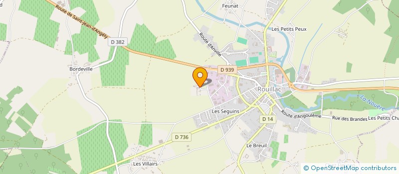 localisation de l'entreprise KATU à ROUILLAC