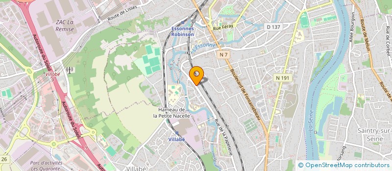 localisation de l'entreprise KATU EXO à CORBEIL-ESSONNES