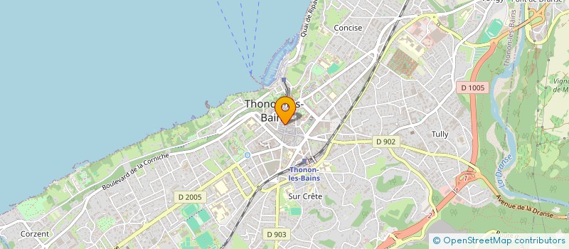 localisation de l'entreprise KATY BOUTIQUE à THONON-LES-BAINS