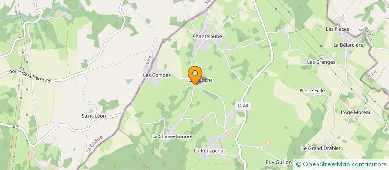 localisation de l'entreprise KATYNATURO CHRONONUTRITION CREUSE à FRESSELINES