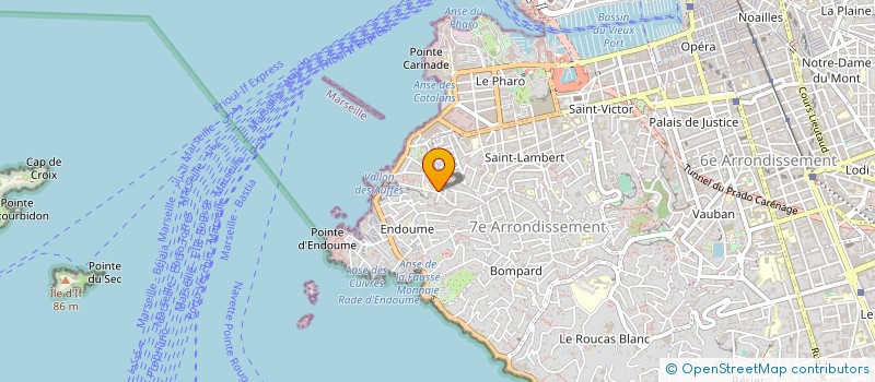 localisation de l'entreprise KAUAI DISTRIBUTION à MARSEILLE