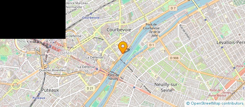 localisation de l'entreprise KAUFMAN & BROAD GESTION RESIDENCES  COURBEVOIE