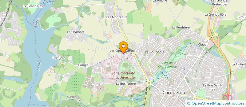 localisation de l'entreprise KAURELYA PATRIMOINE  CARQUEFOU