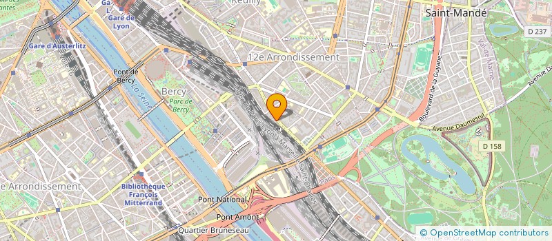 localisation de l'entreprise KAUZE LUMINAIRES à PARIS
