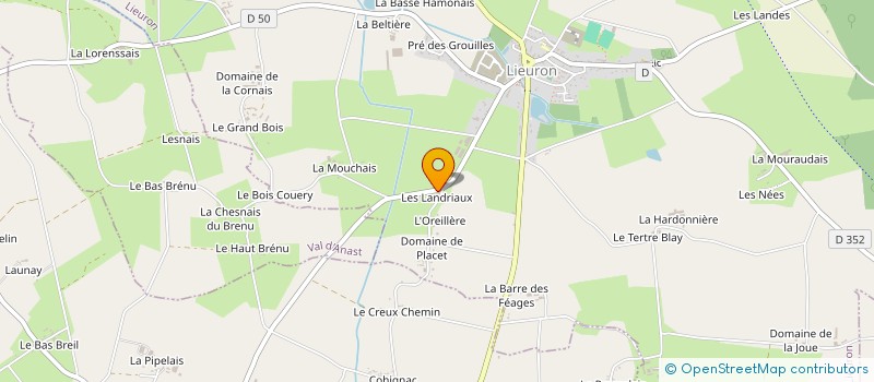 localisation de l'entreprise KAV  SAINT-ETIENNE-DE-MONTLUC