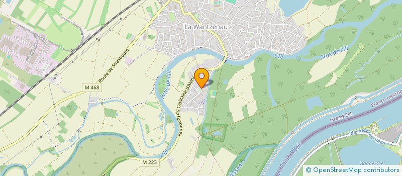 localisation de l'entreprise KAVAH  LA WANTZENAU