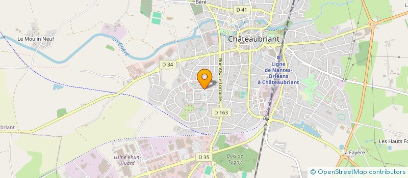 localisation de l'entreprise KAVAK CONSTRUCTION à CHATEAUBRIANT
