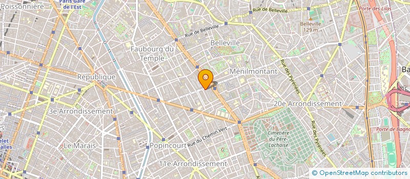 localisation de l'entreprise KAVALA à PARIS