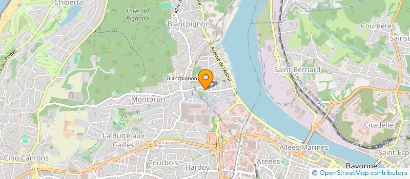 localisation de l'entreprise KAVALCAN  ANGLET