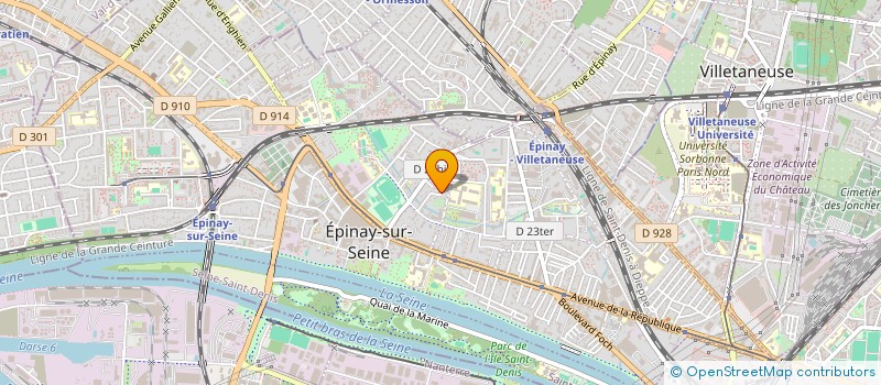 localisation de l'entreprise KAVANA à EPINAY-SUR-SEINE