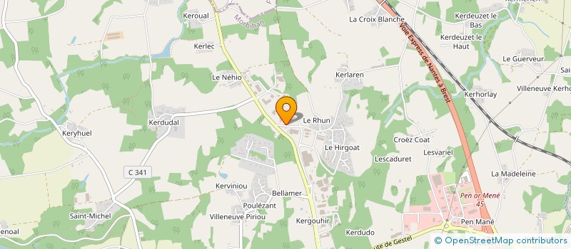 localisation de l'entreprise KAVEN  GUIDEL