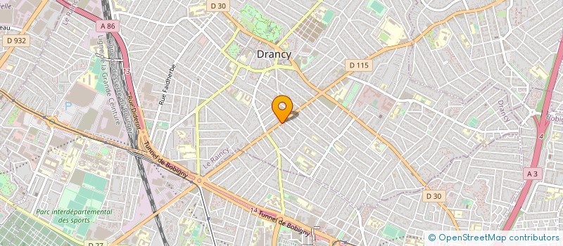 localisation de l'entreprise KAVI FRIED CHICKEN  DRANCY