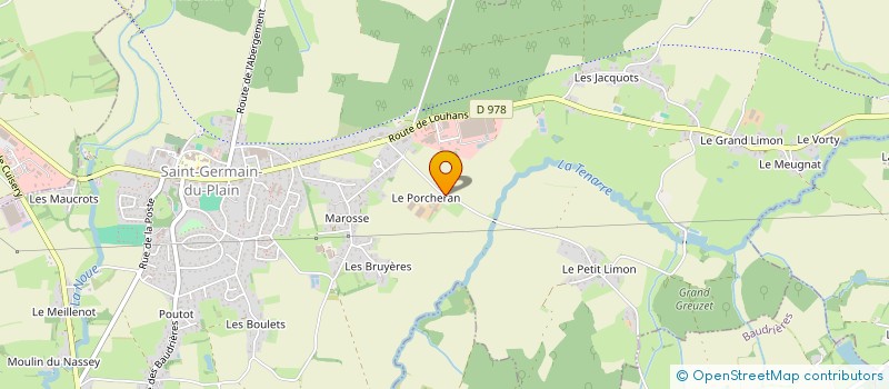 localisation de l'entreprise KAVI SOLAIRE  SAINT-GERMAIN-DU-PLAIN