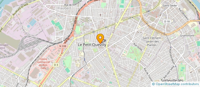 localisation de l'entreprise KAVIAR & MILKSHAKE  LE PETIT-QUEVILLY