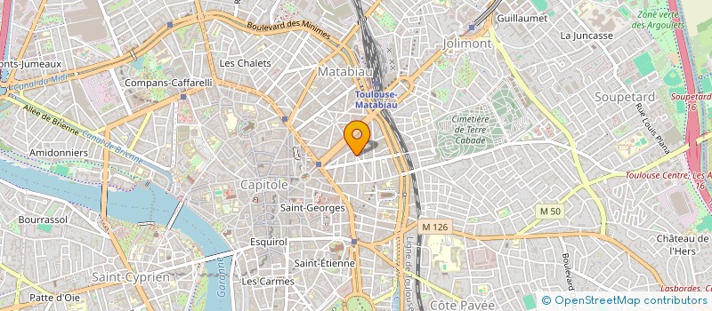 localisation de l'entreprise KAVIAR ROUGE à TOULOUSE