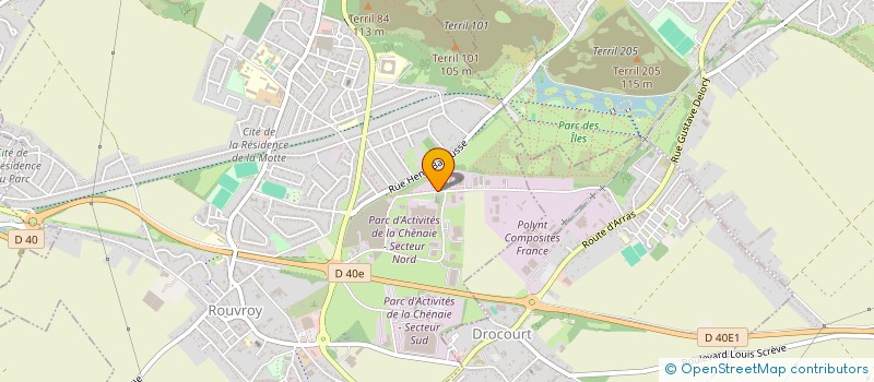 localisation de l'entreprise KAVIK DISTRIBUTION  ROUVROY