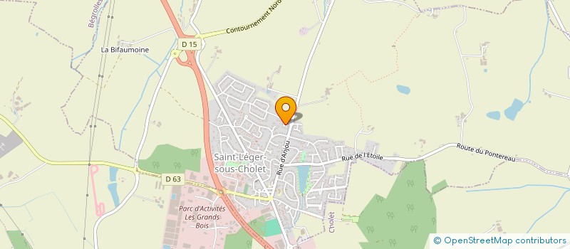 localisation de l'entreprise KAVIN  SAINT-CHRISTOPHE-DU-BOIS