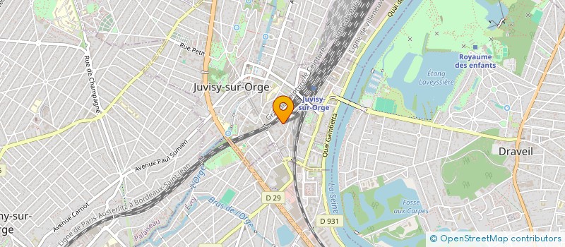 localisation de l'entreprise KAVIPOINT COM à JUVISY SUR ORGE