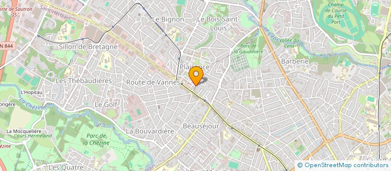 localisation de l'entreprise KAVISTA à NANTES