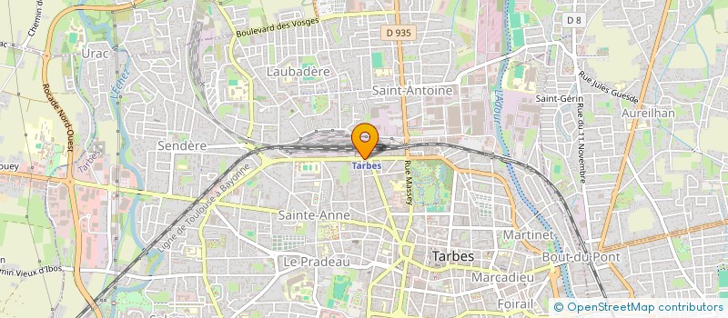 localisation de l'entreprise KAVO  TARBES