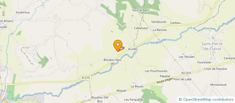 localisation de l'entreprise KAVOC à CASTELCULIER