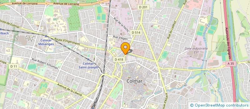 localisation de l'entreprise KAW THAI CAPITAL  COLMAR