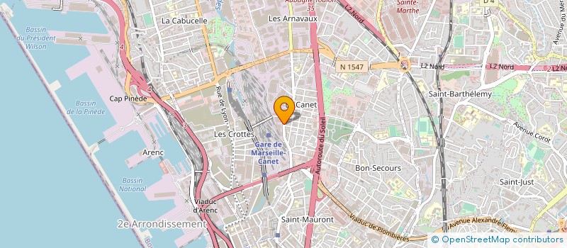 localisation de l'entreprise KAWA COFFEE MARSEILLE à MARSEILLE