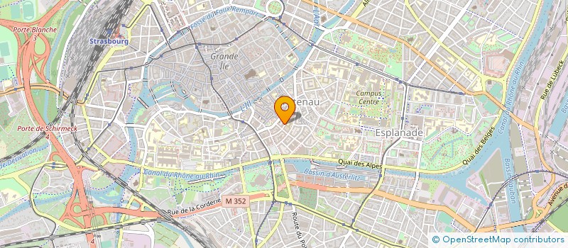 localisation de l'entreprise KAWAA PROD à STRASBOURG