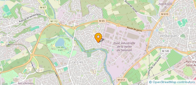 localisation de l'entreprise KAWAMIND  LE CRES
