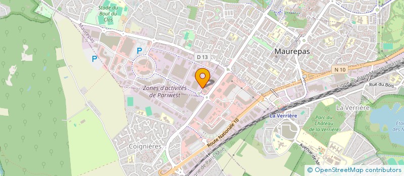 localisation de l'entreprise KAWASAKI MOTORS FRANCE  MAUREPAS