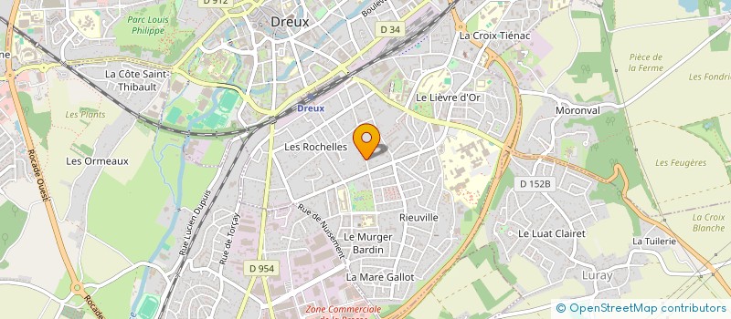 localisation de l'entreprise KAWCHAGIE à DREUX