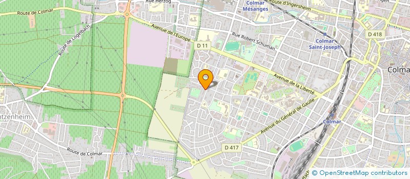localisation de l'entreprise KAWILSON  COLMAR