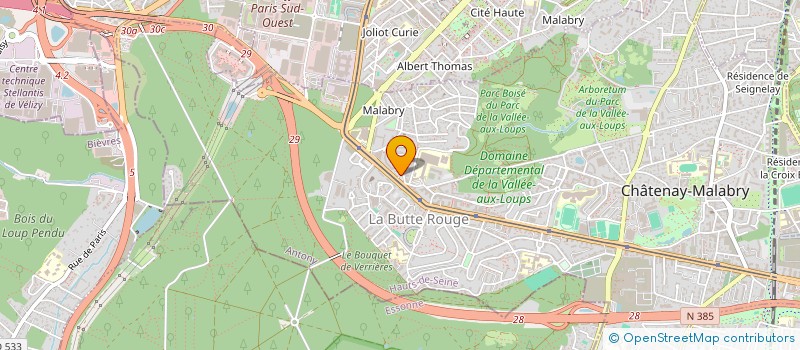 localisation de l'entreprise KAWMA  CHATENAY-MALABRY