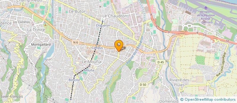 localisation de l'entreprise KAWSAR à SAINT-DENIS