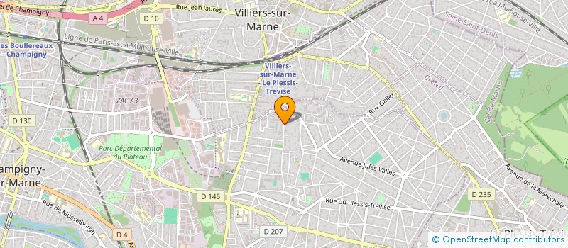 localisation de l'entreprise KAWSAY  CHAMPIGNY-SUR-MARNE