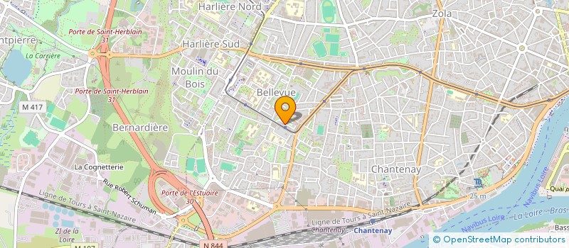 localisation de l'entreprise KAWTAR à NANTES