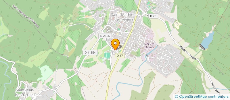 localisation de l'entreprise KAY  SAINT-MATHIEU-DE-TREVIERS