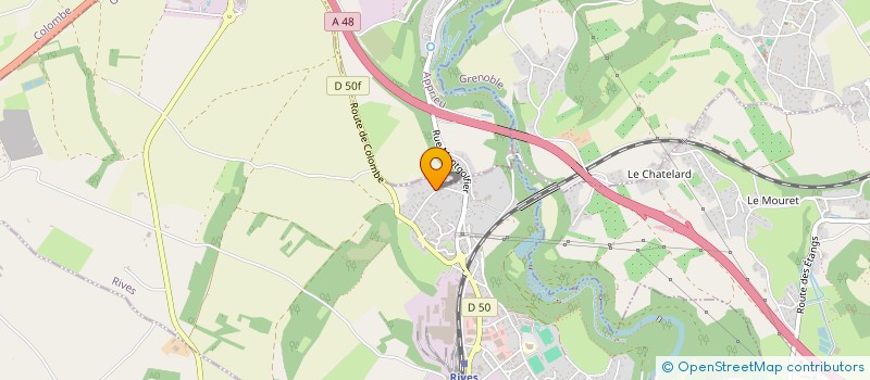 localisation de l'entreprise KAY & ALY  RIVES